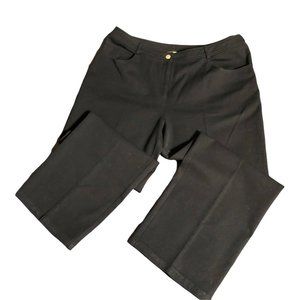 EUC-St John Yellow Label Black Wide Leg/High Waist Pants-Sz 14